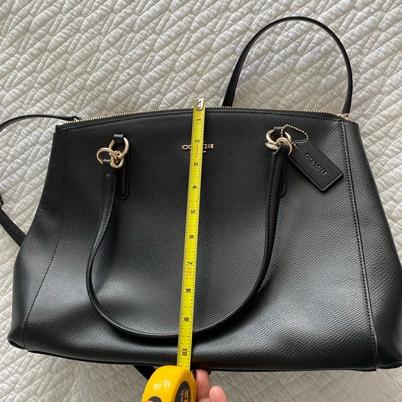 Coach bag- Carryall Christie black Leather - Picture 7 of 8